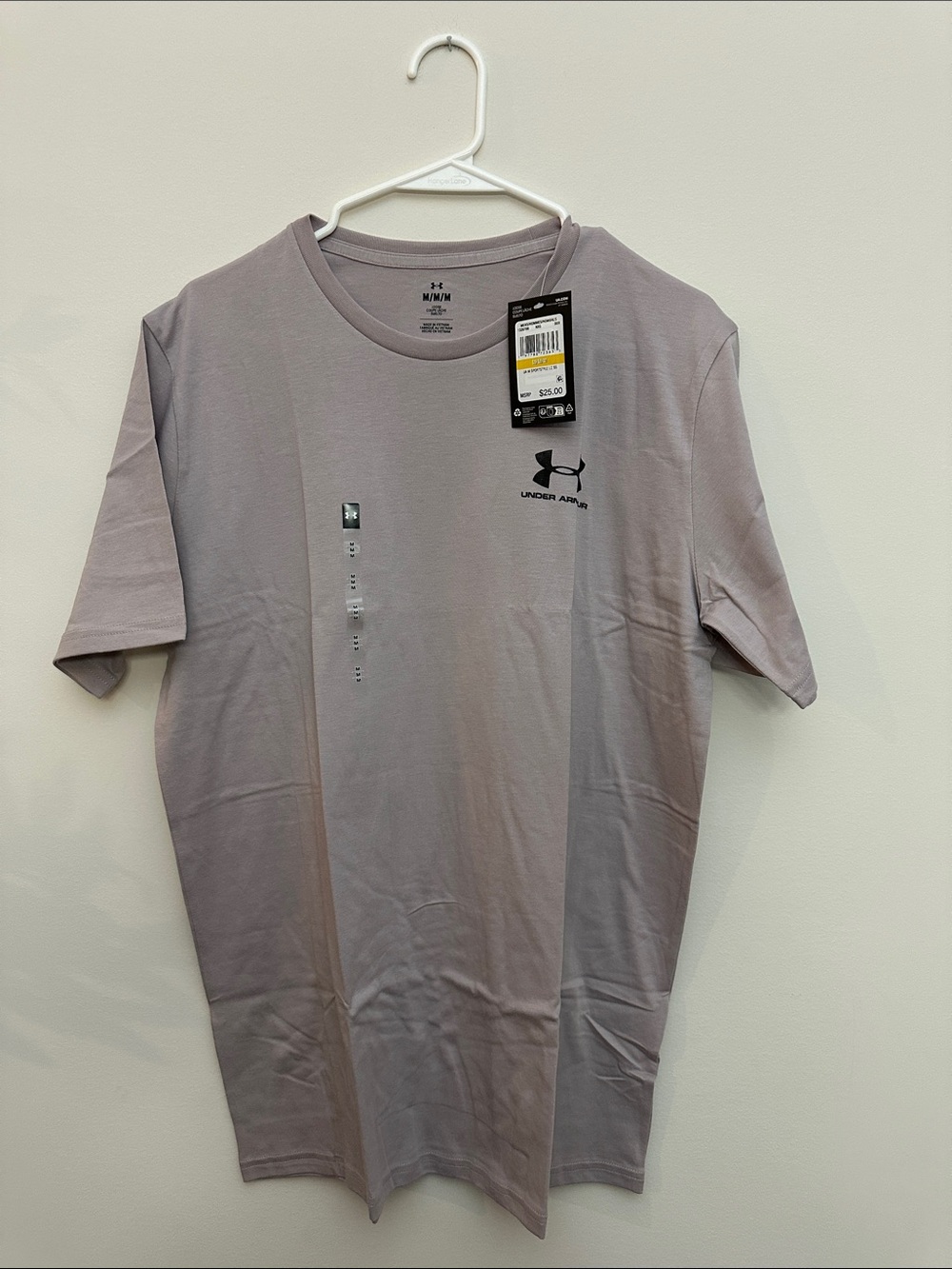 Under Armour Men’s Short Sleeve Crew Tee in Dusty Lavender